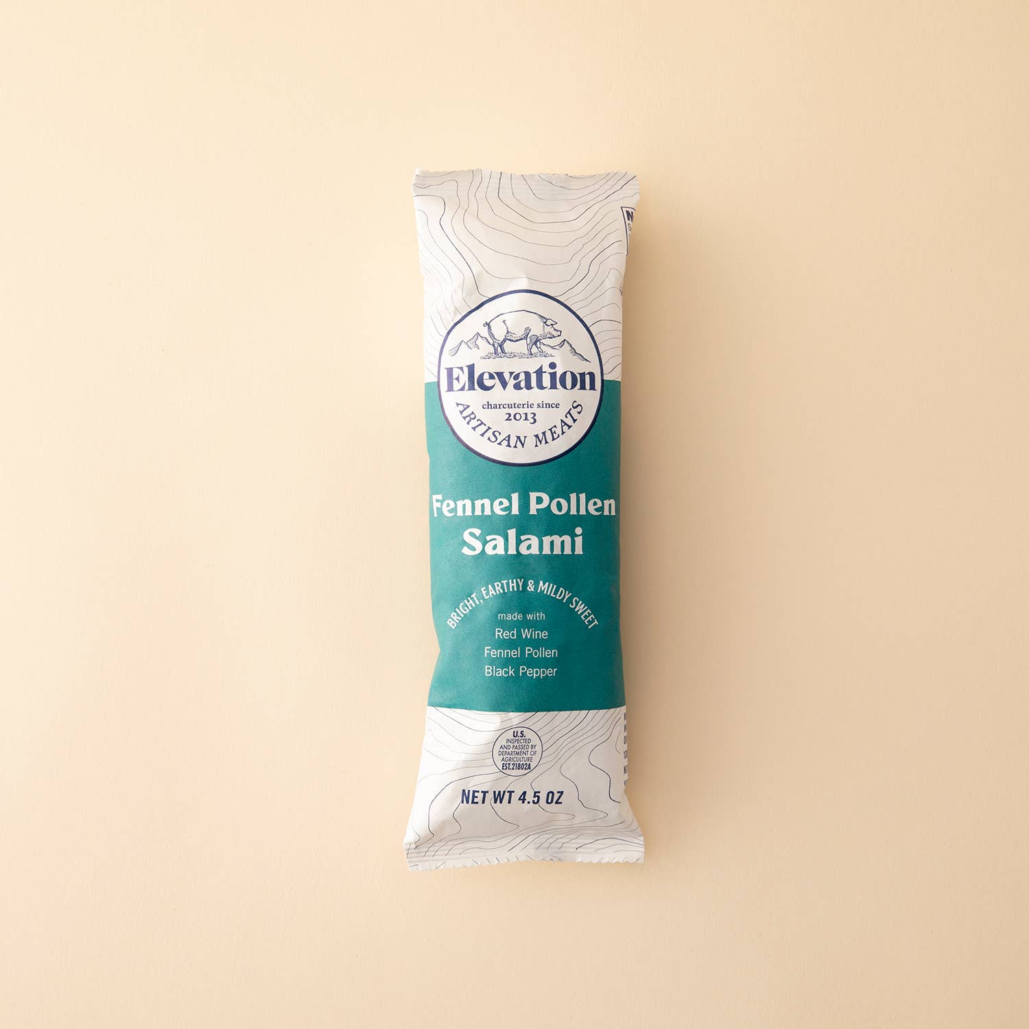 Elevation Meats - Wholesale Salami - Fennel Pollen Salami