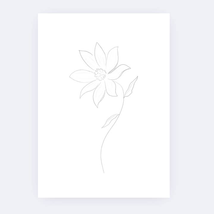 Sarah Ruth Frey - Wholesale Sketchbook/Sketchpad - Flowers Paintable Pages | Watercoloring Set4