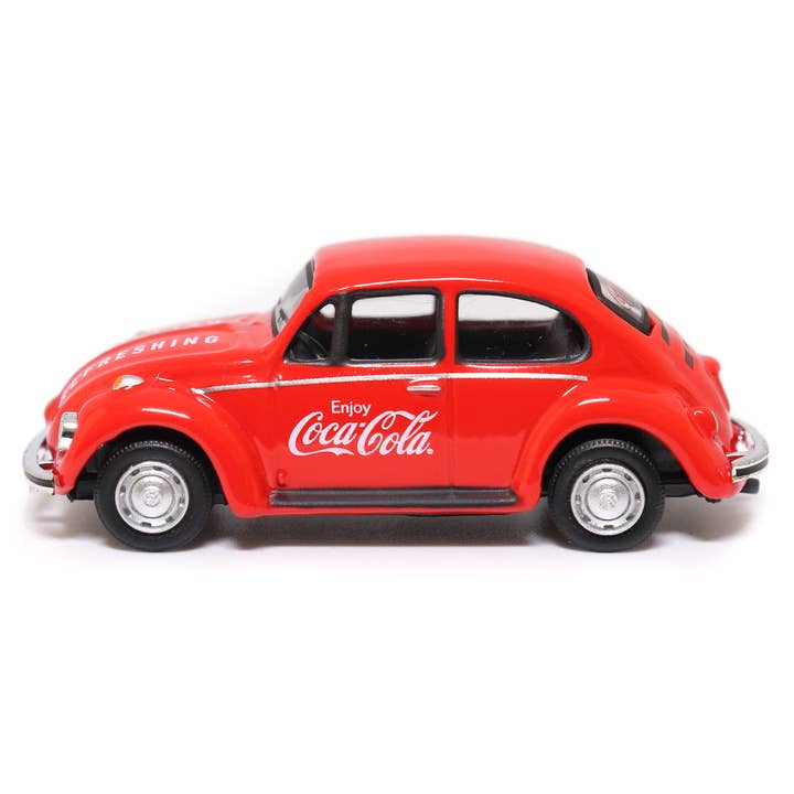 Motor City Classics, Inc. - Wholesale Decorative tabletop object - 1:72 Scale Coca-Cola 1966 VW Beetle Diecast Model8