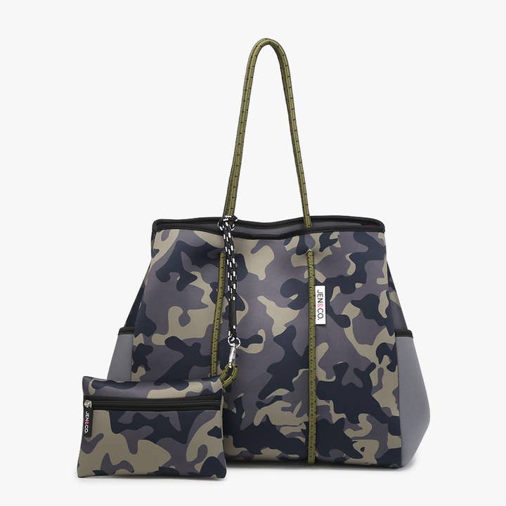 Camo M2146 Annabella Large Neoprene Tote for wholesale on Faire