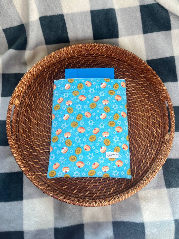 Hanukkah Book Sleeve for wholesale by Pages and Paws