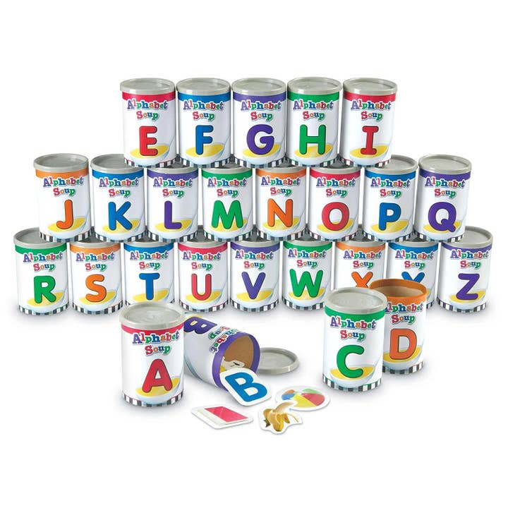Alphabet Soup Sorters for wholesale by Learning Resources