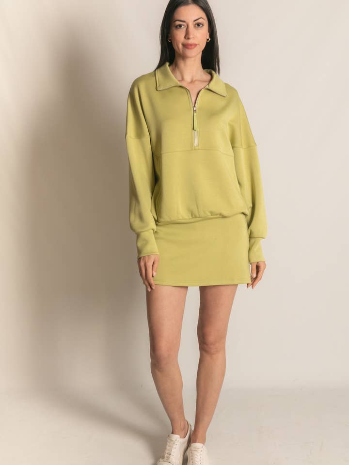 P. CILL – wholesale Sweatshirt - Dam – P. CILL Butter Modal tröja med dragkedja61