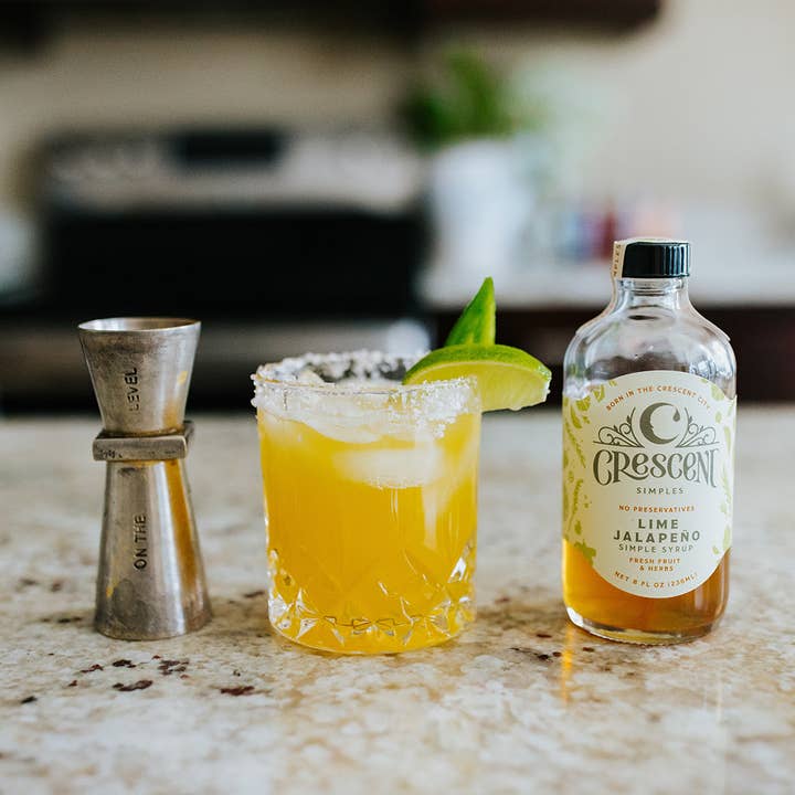 Crescent Simples - Wholesale Cocktail Mix/Syrup - Simple Syrup 3-Pack Gift Box5
