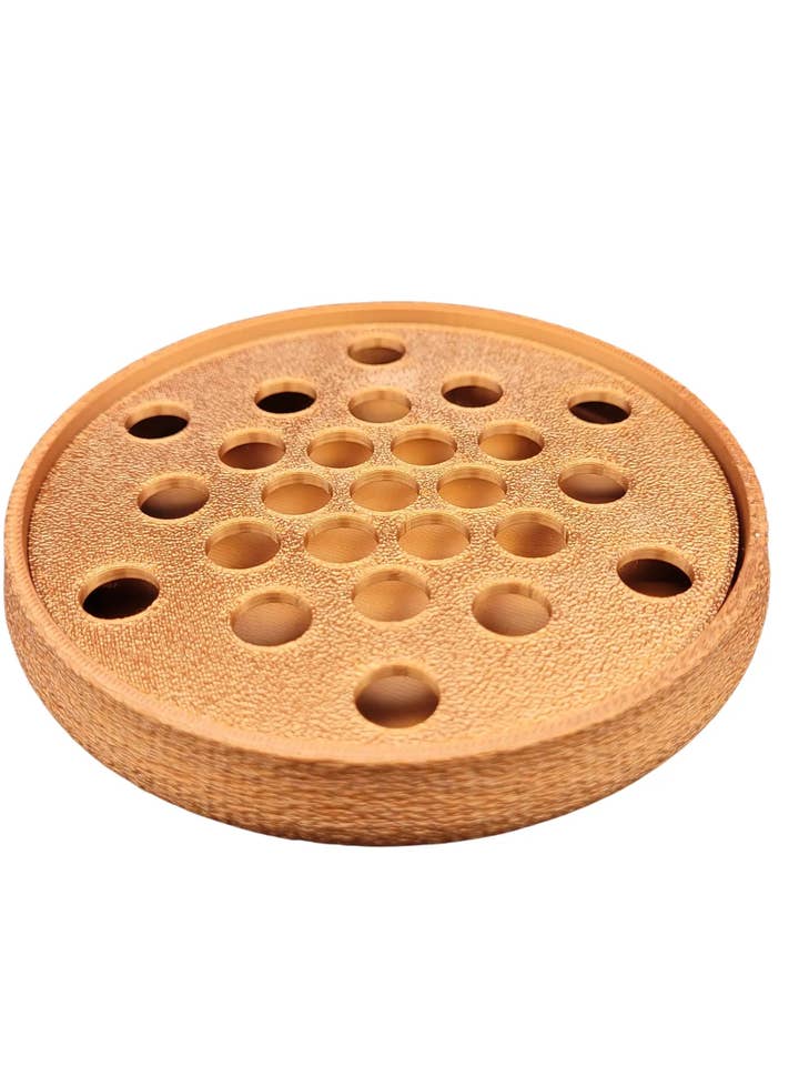 Porta-sapone Rotondo Ecosostenibile – Fabbricazione Francese per la vendita all'ingrosso da parte di Ben-J-3Dcrea