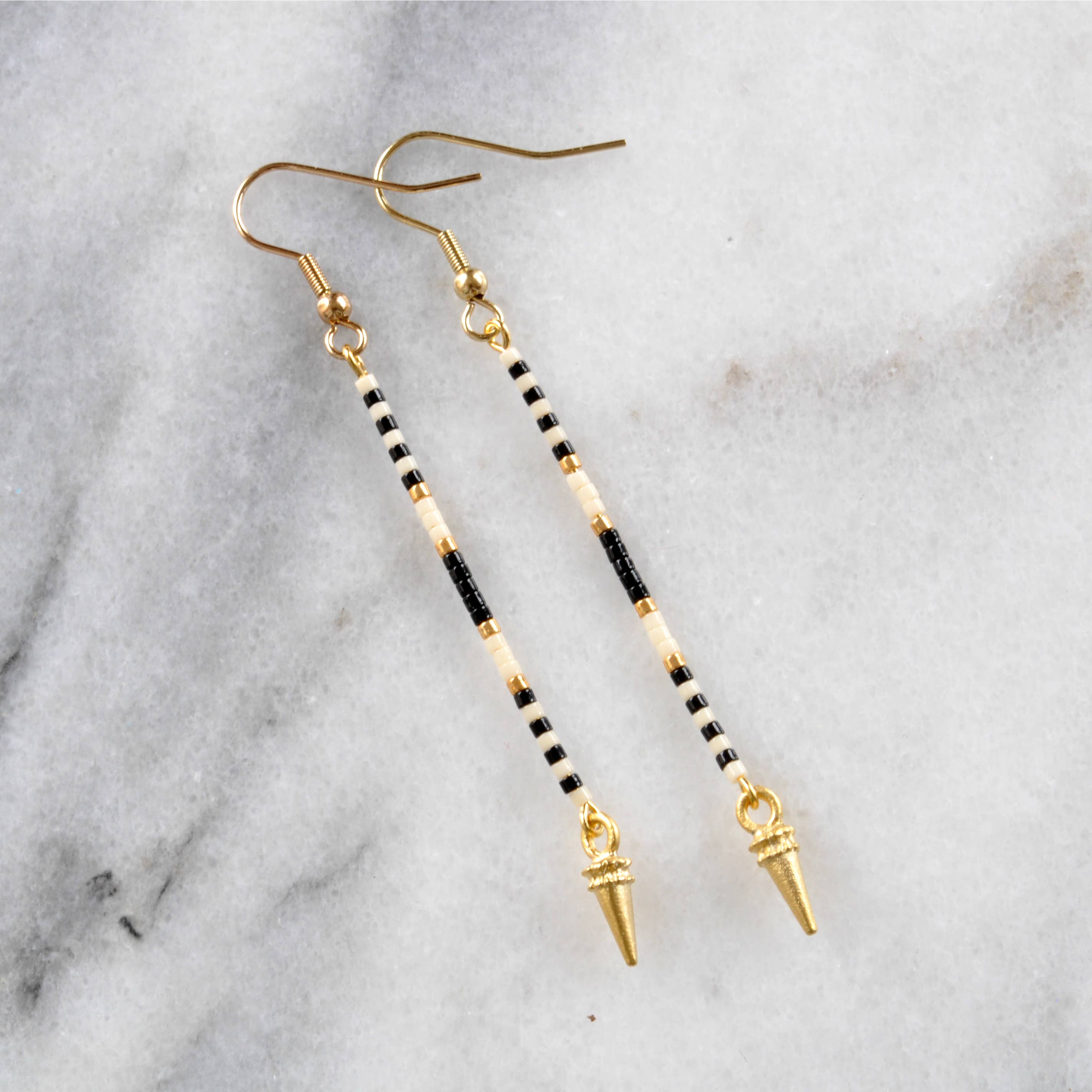 Libby & Smee - Wholesale Dangle Earrings - Beaded Stick Earrings0