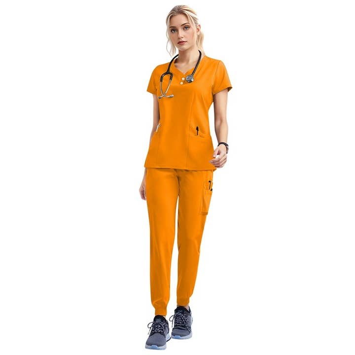 Short Sleeve Straight Leg Scrub Suit for wholesale by FurDecoration