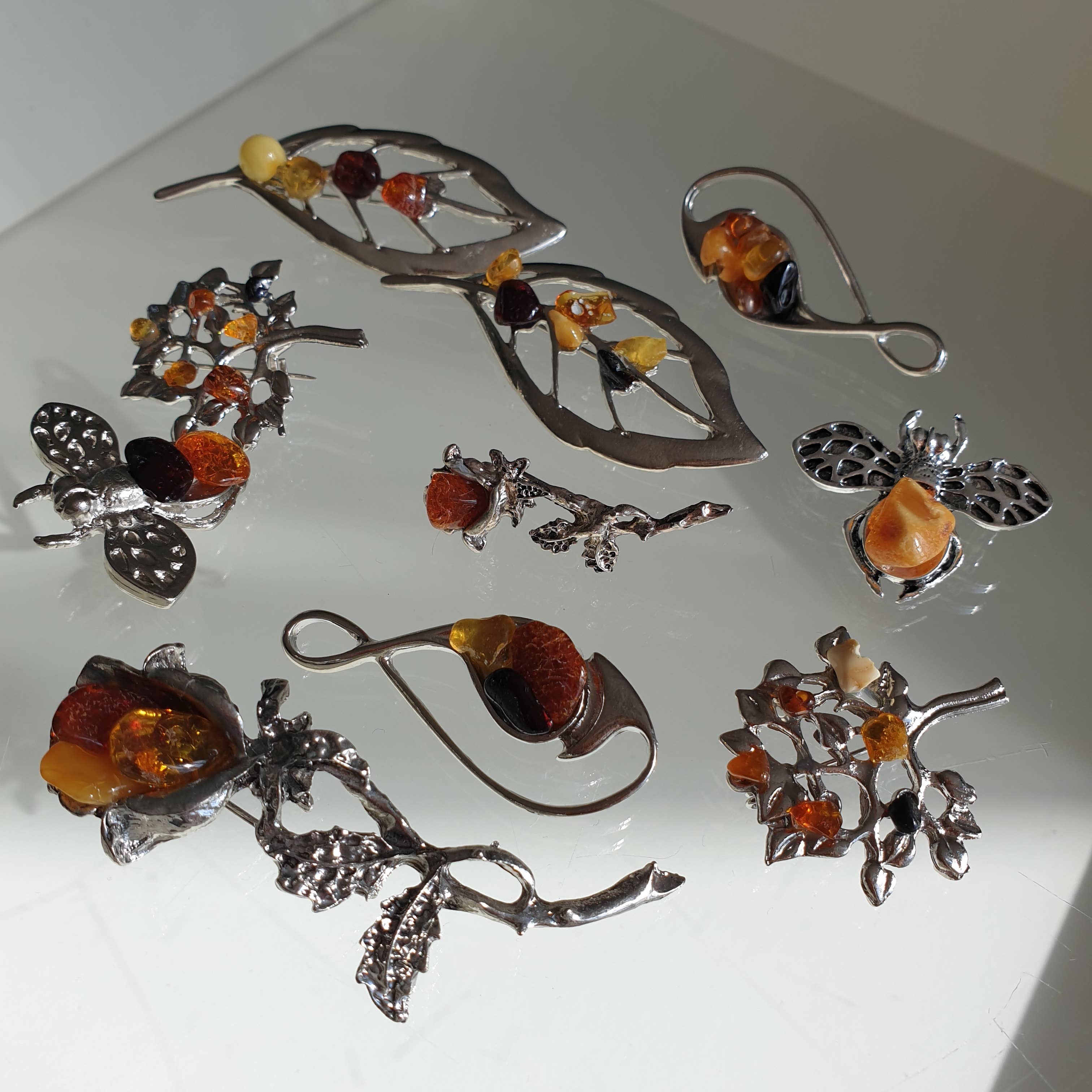 AmberLithuania - Vendita all'ingrosso Spille - Set spille5