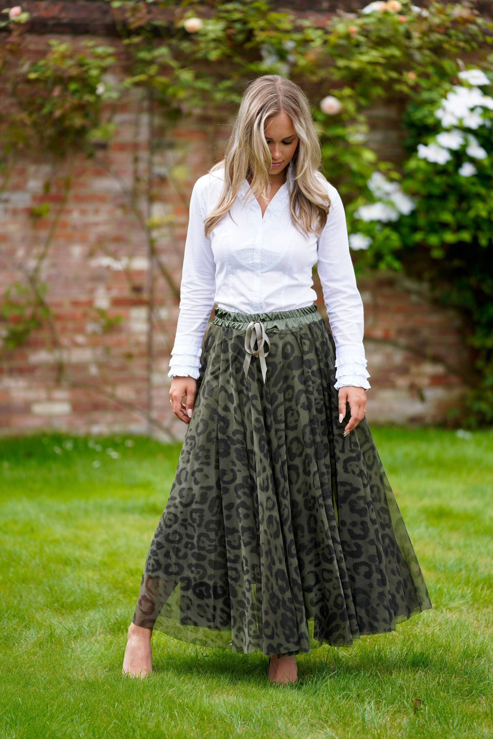 Ella and Cherry - Wholesale Skirt - Women's - Fara Leopard Tulle2