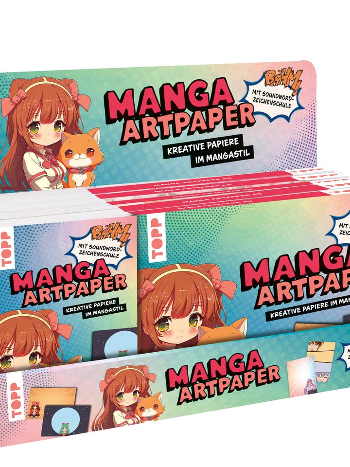 Manga Art Paper Display 2 x 5 Ex for wholesale by frechverlag TOPP & BusseSeewald
