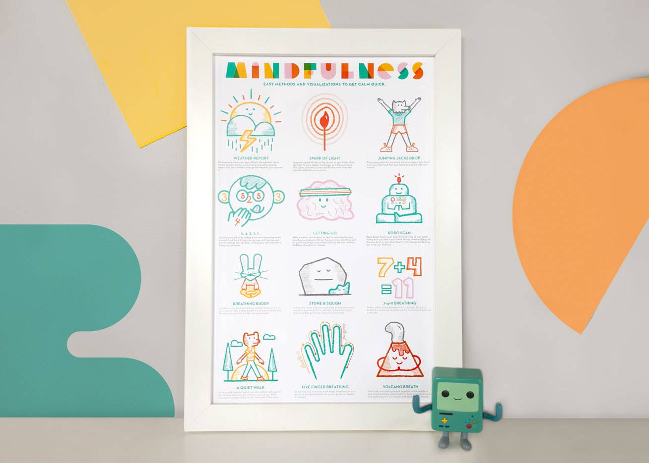 Ello There Outdoors - Wholesale Art Print - 11x17 Mindfulness Kids Print0