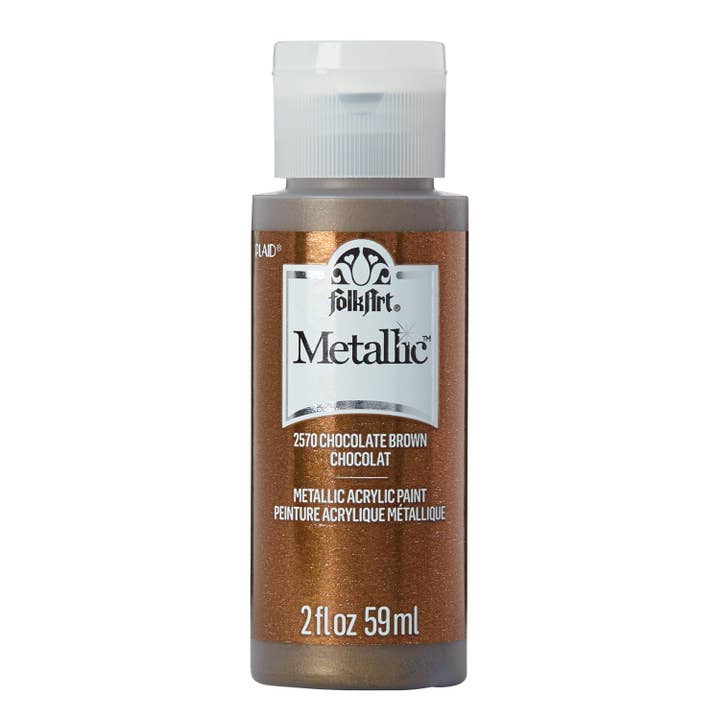 Plaid Crafts - Wholesale Acrylic Paint - FolkArt ® Metallic Acrylic Paint, 2 oz. 26