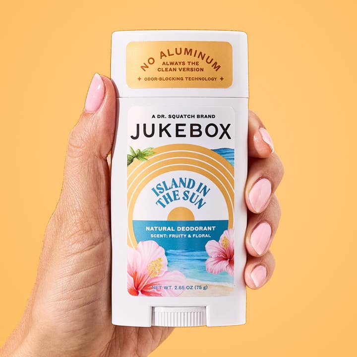 Island in the Sun Deodorant (12 pack) for wholesale by Dr. Squatch