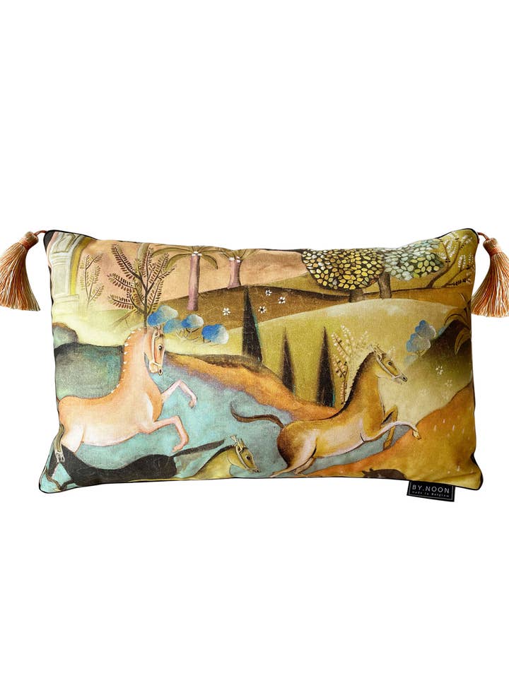 cushion Gallop small 30x50cm (11,8x19,7inch) for wholesale by BY.NOON