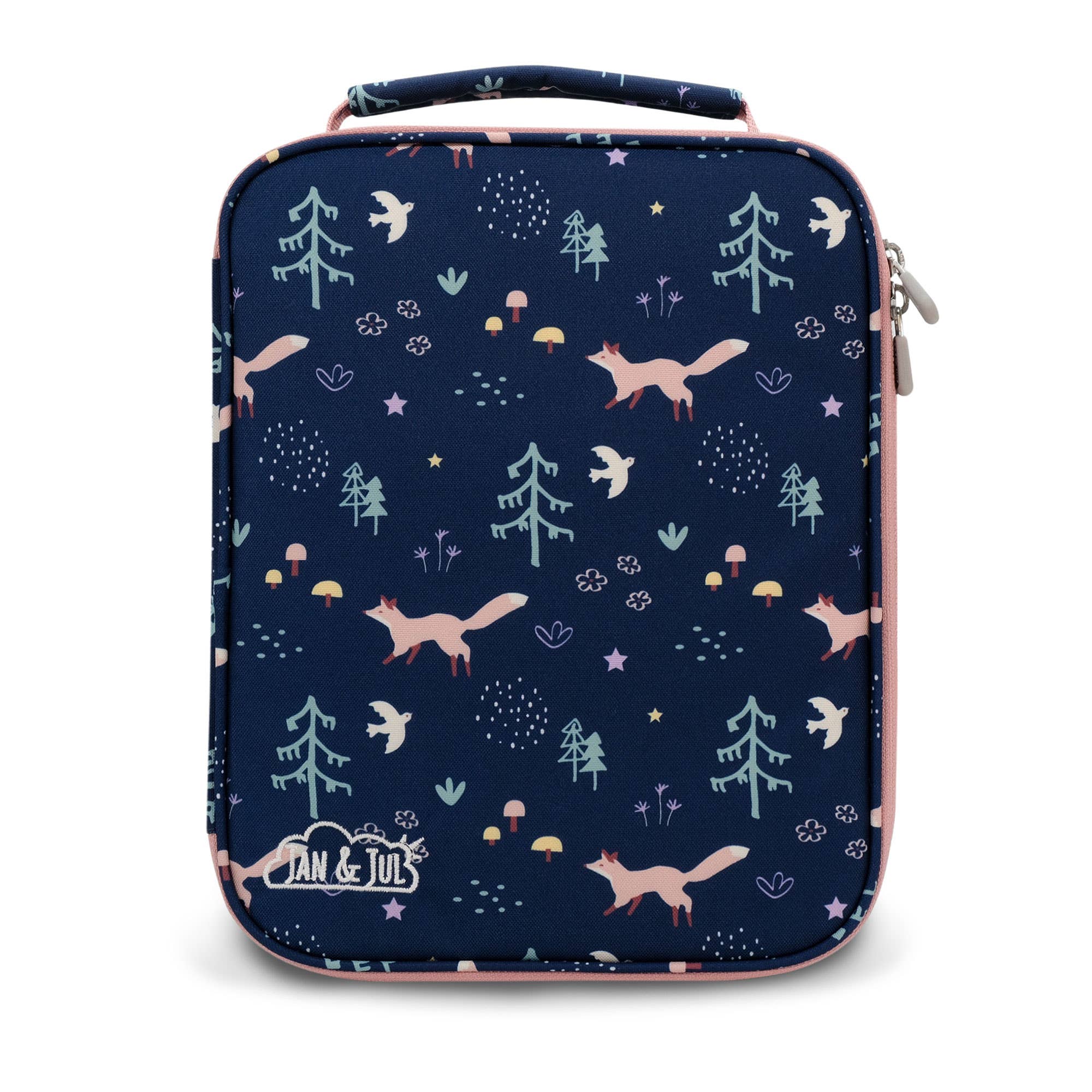 Jan & Jul - Wholesale Lunch Bag/Box - Kids - Navy Forest | Kids Lunch Bag0