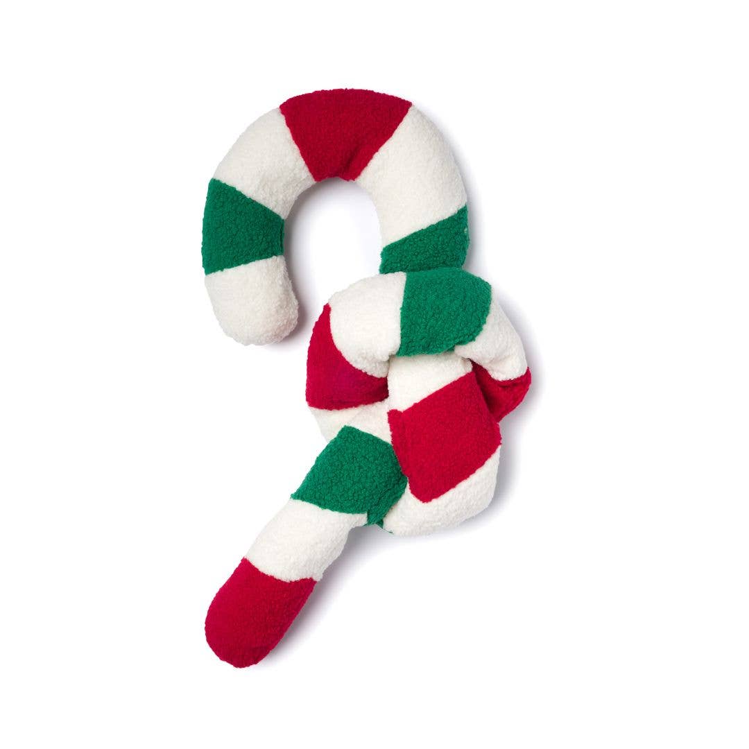 fabdog - Wholesale Pet plush toy – Dog - Christmas Twisty Candy Cane