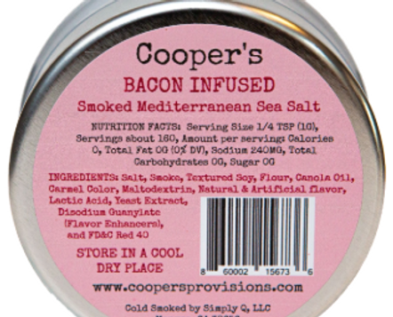 Cooper's Provisions - Wholesale Salt - "Bacon Infused" Smoked Mediterranean Sea Salt1