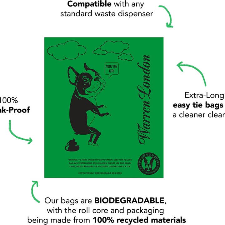 Warren London Dog Products – wholesale Pet poo bag – Dog Poop Bags4