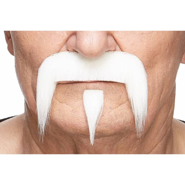 Partychimp - Wholesale Costume - Men's - GrandPa's Mustache & Beard1