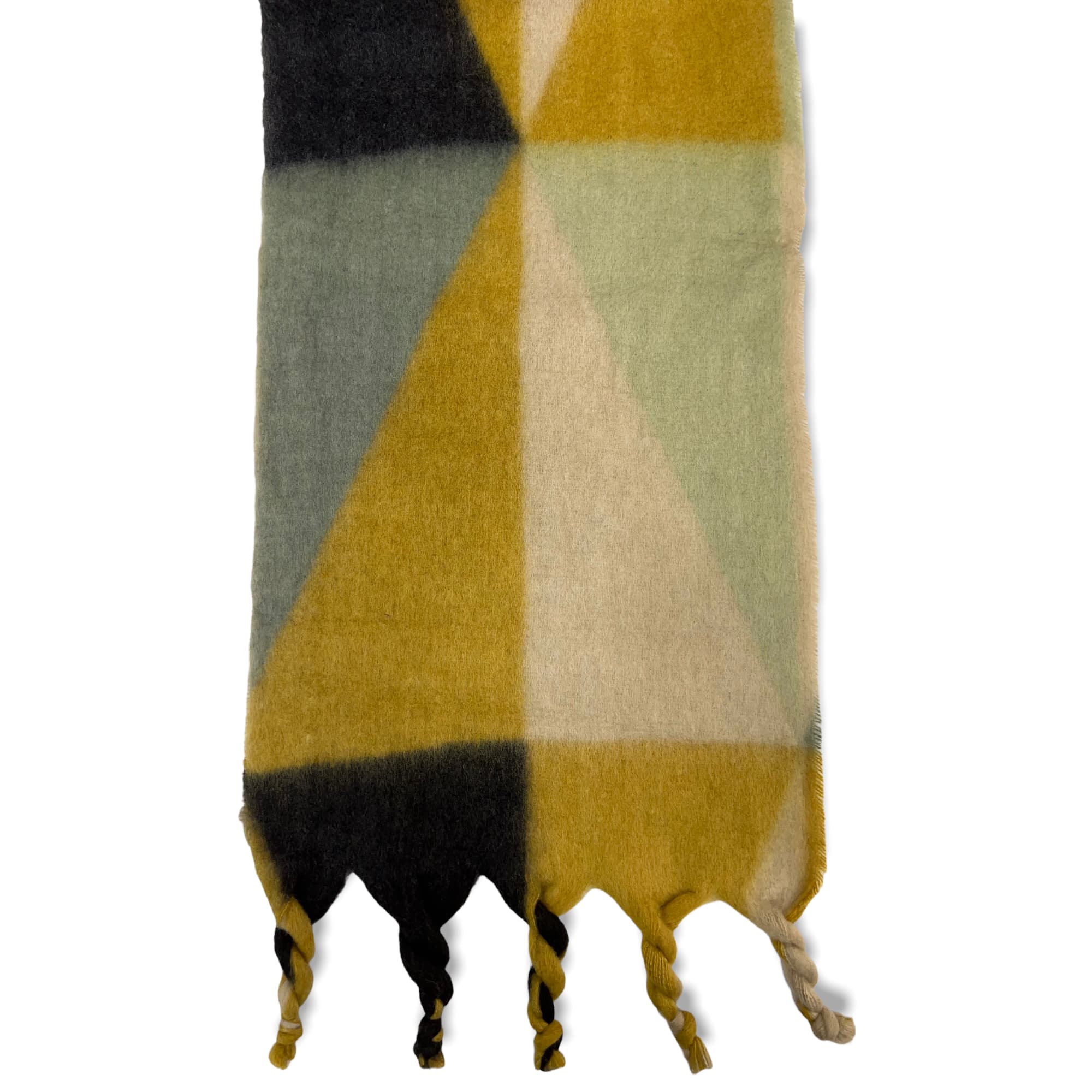 Lili Scarves (US Duty Free) - Wholesale Scarf - Women's - Soft Abstract Winter Scarf with Braided Tassels2