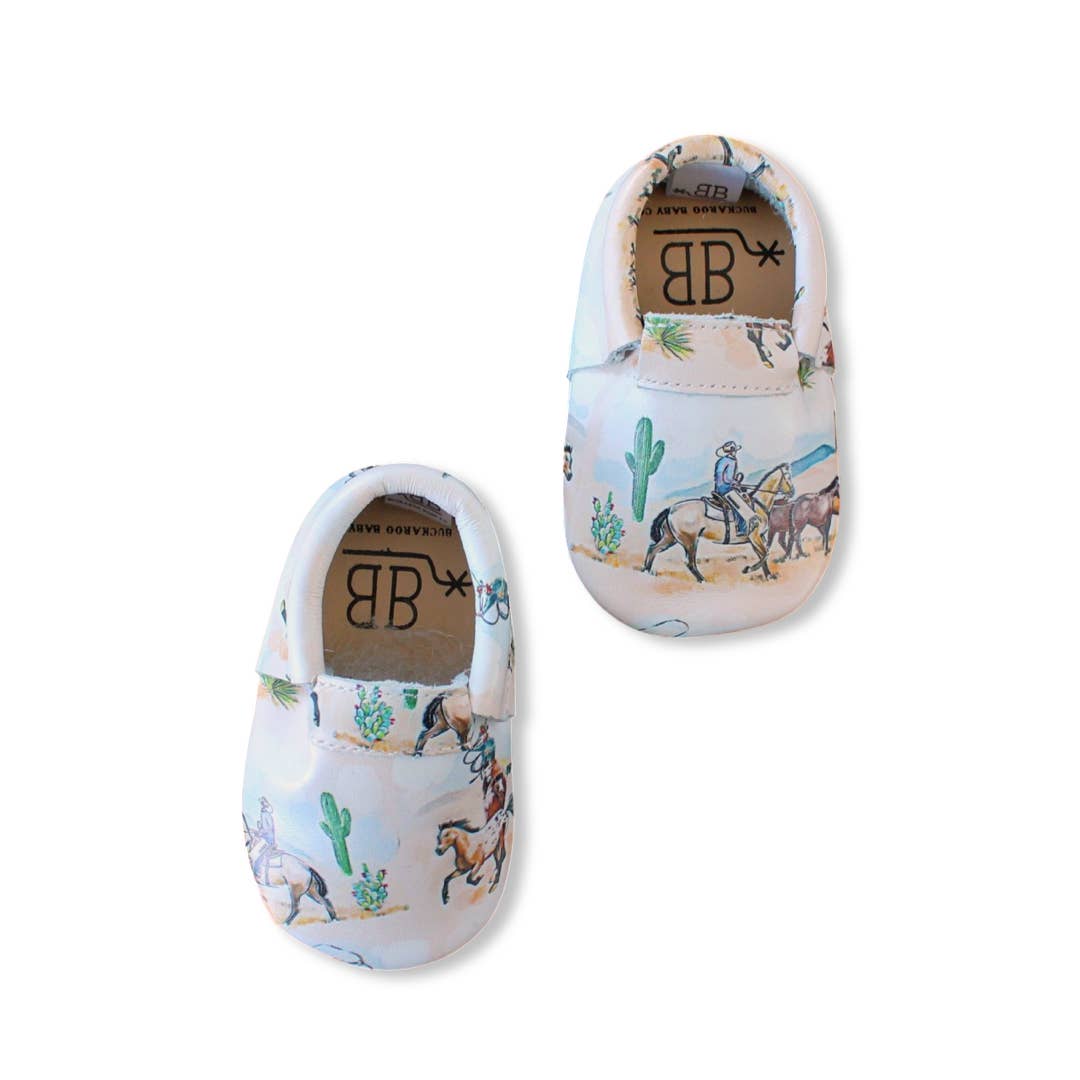 Buckaroo Baby Co. - Wholesale Moccasins - Kids - Amarillo Fringeless Moccasins