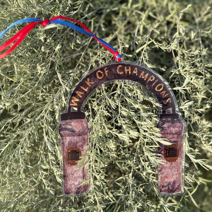 Casey Andrews Art - Wholesale Ornament - Mississippi Walk of Champions Oxford Acrylic Ornament0