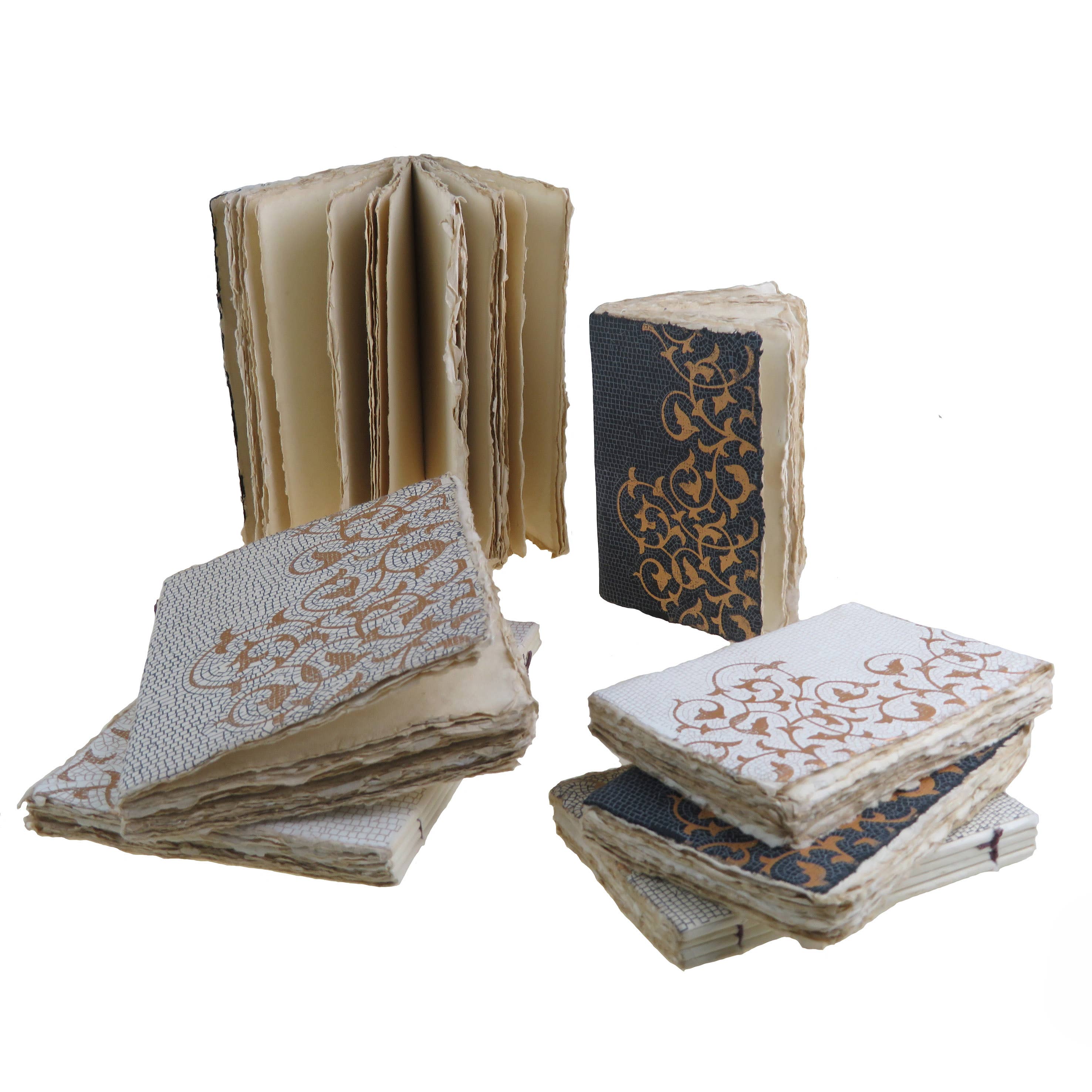 Epigram - Vente Cahiers - Carnet en papier parchemin  motif classique entrelac3