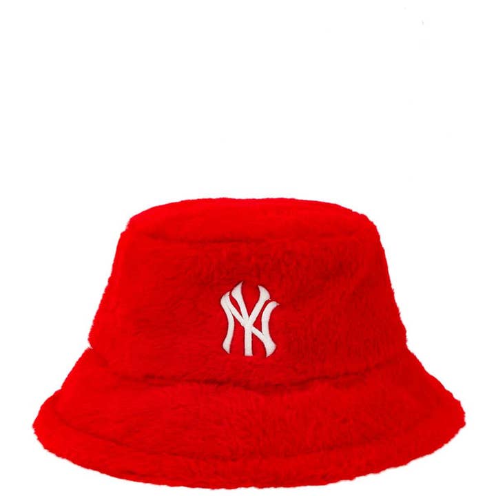 Shop Neighbors - Wholesale Bucket Hat - Women's - NY Embroidery Fur Bucket Hat 6