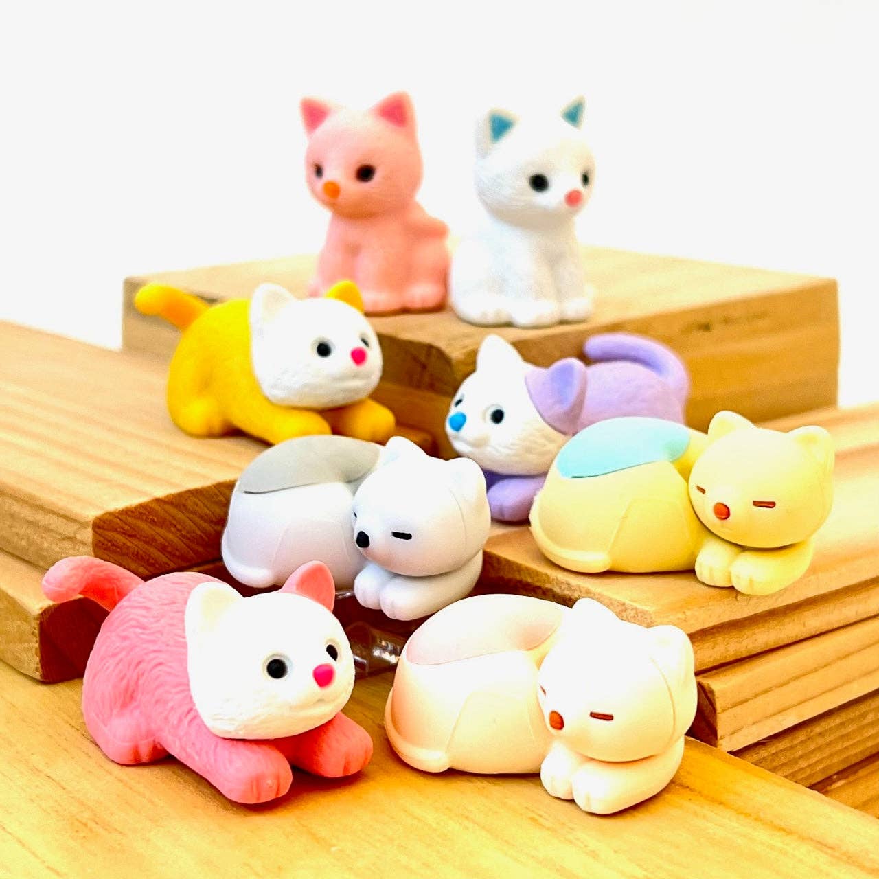 BCmini - Wholesale Eraser - 382691 Iwako Cat Pastel Eraser5