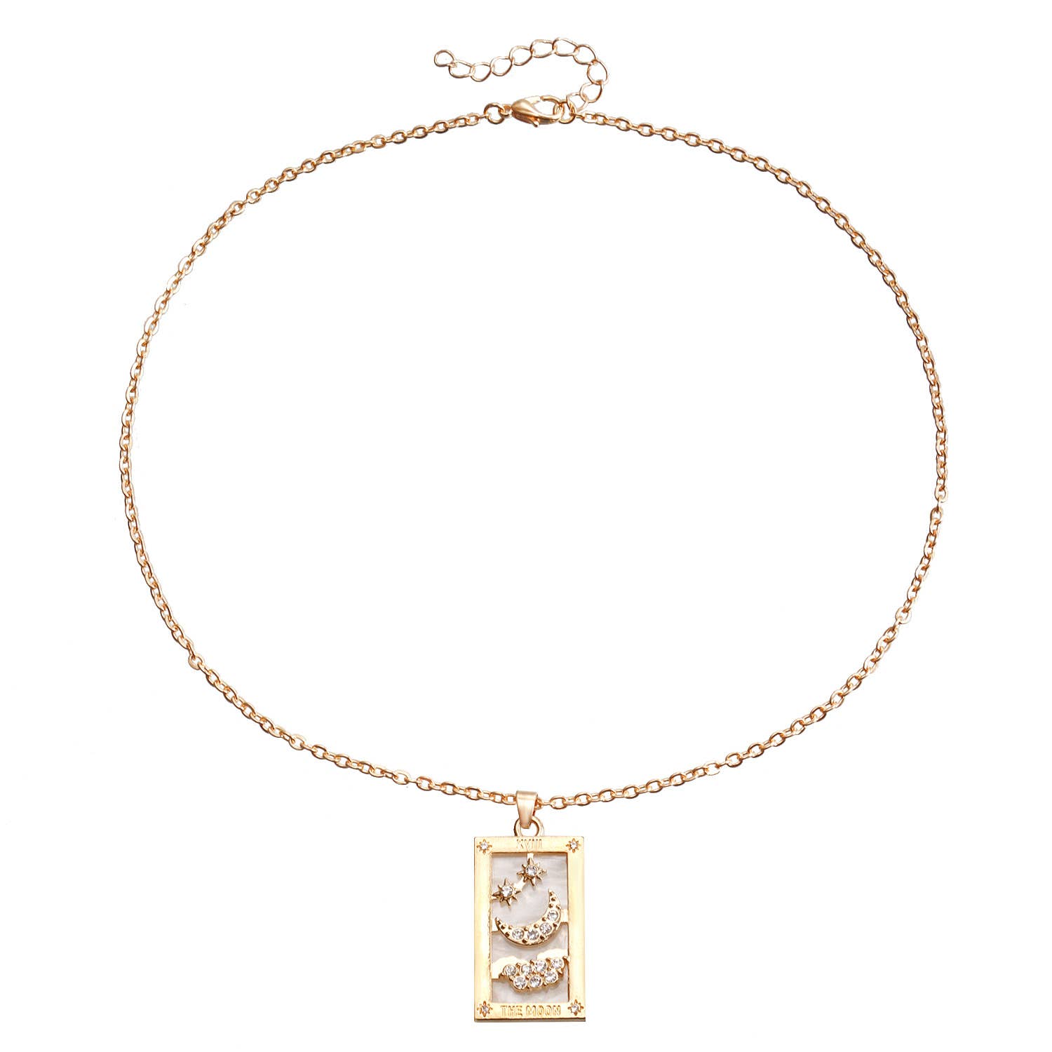 Gemscape UK - Wholesale Pendant/Charm Necklace - Tarot Design Necklace with Crystal - Chic Trendy Jewellery22