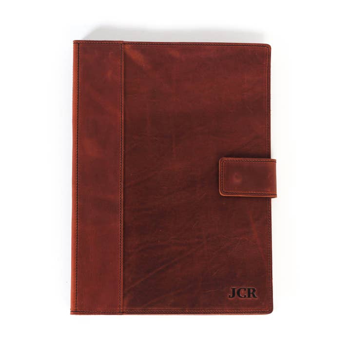 Leather Notebook, Personalized Portfolio, Personalized Gift for wholesale by Pol Leather Studio