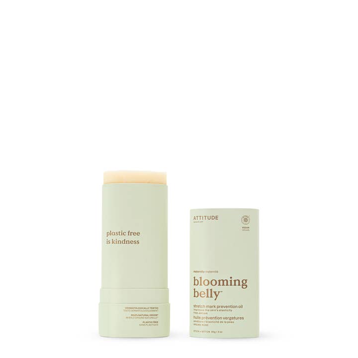 ATTITUDE - Wholesale Belly Oil/Butter - Maternity - Blooming belly - Stretch mark prevention oil - pink argan2