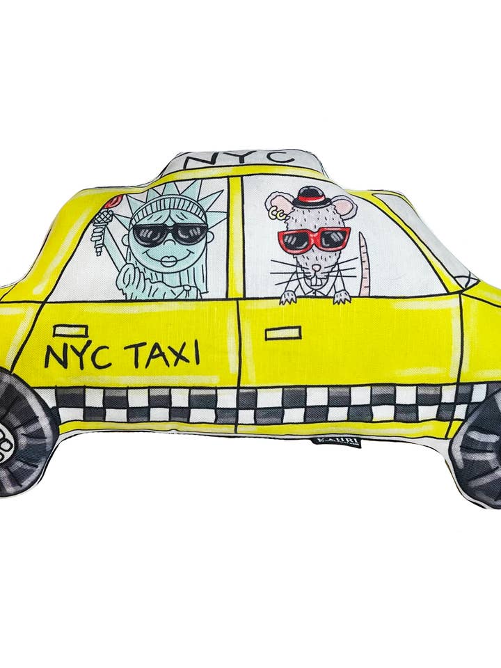 Coussin de taxi NYC pour la vente par KAHRI