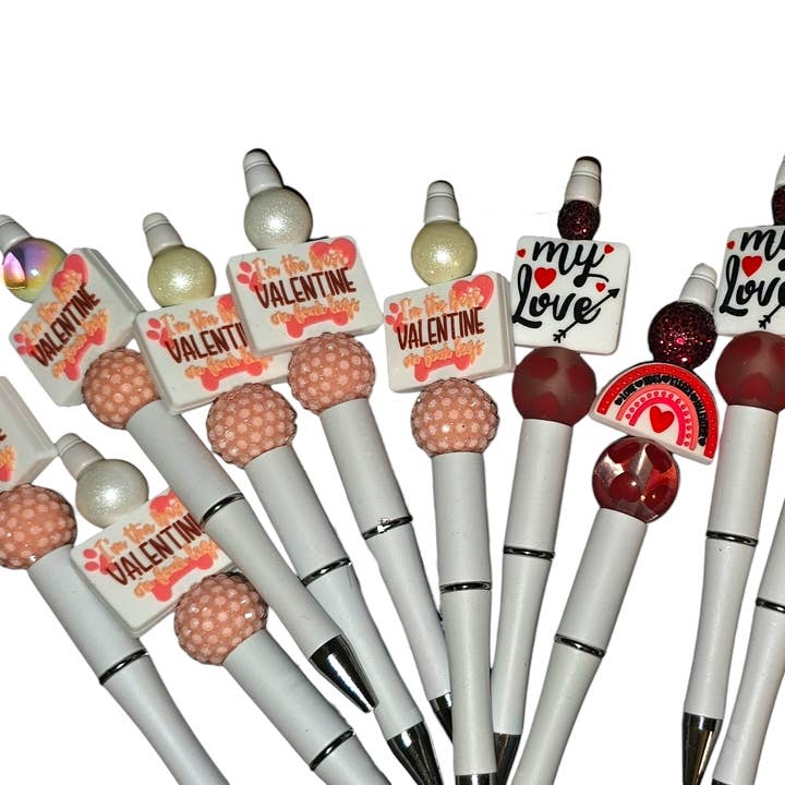 Random Beaded Pens for wholesale by Misty Anthony Designs