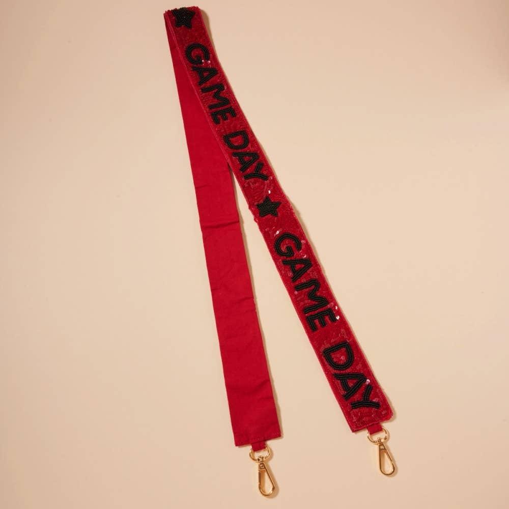 Frem - Wholesale Bag Strap - Women's - Handmade Seed Bead “Game Day” Bag Strap – Adjustable Crossbody3