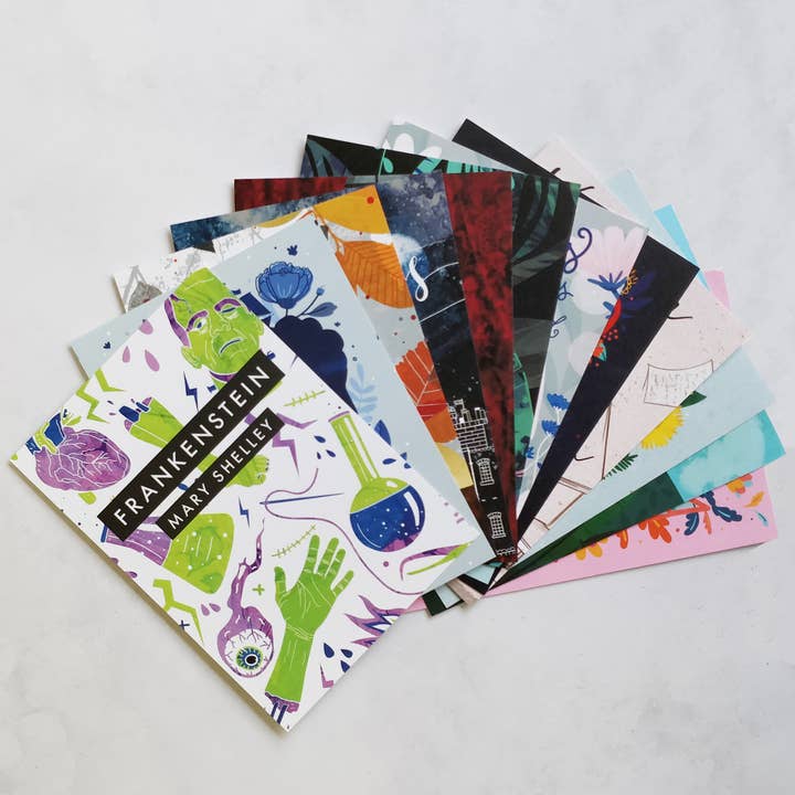 Bookishly - Wholesale Postcard Set - Book Cover Postcard Set