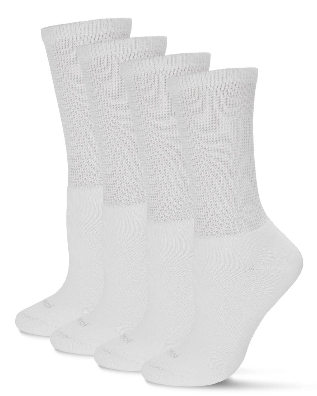 Infinity Classics International Inc. - Wholesale Socks - Unisex - 2 Pair Diabetic Full Cushion Crew Sock4