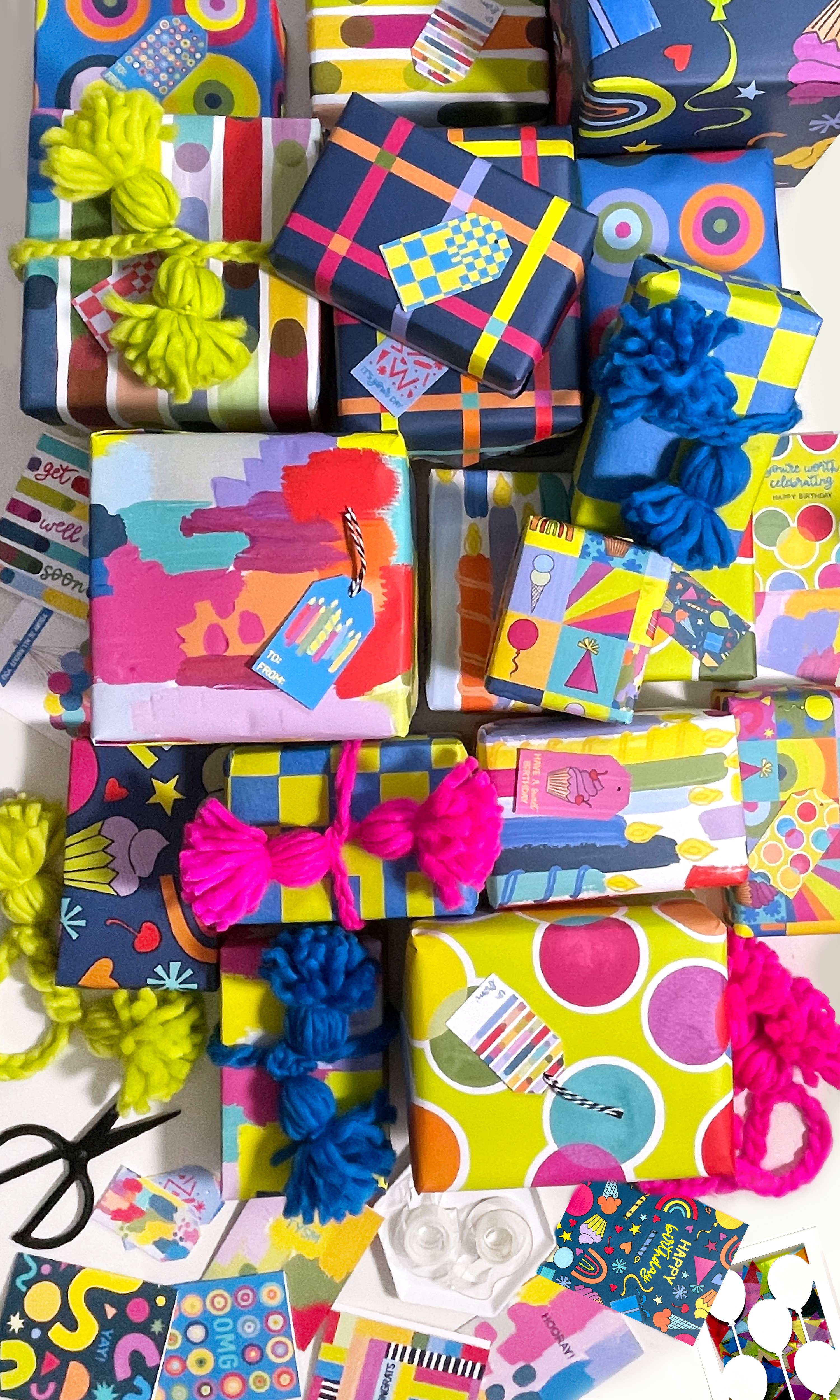 The Paper Curator - Wholesale Gift Tag - Checkered Gift Tag Set | Checkerboard Gift Tag | Gift Label5