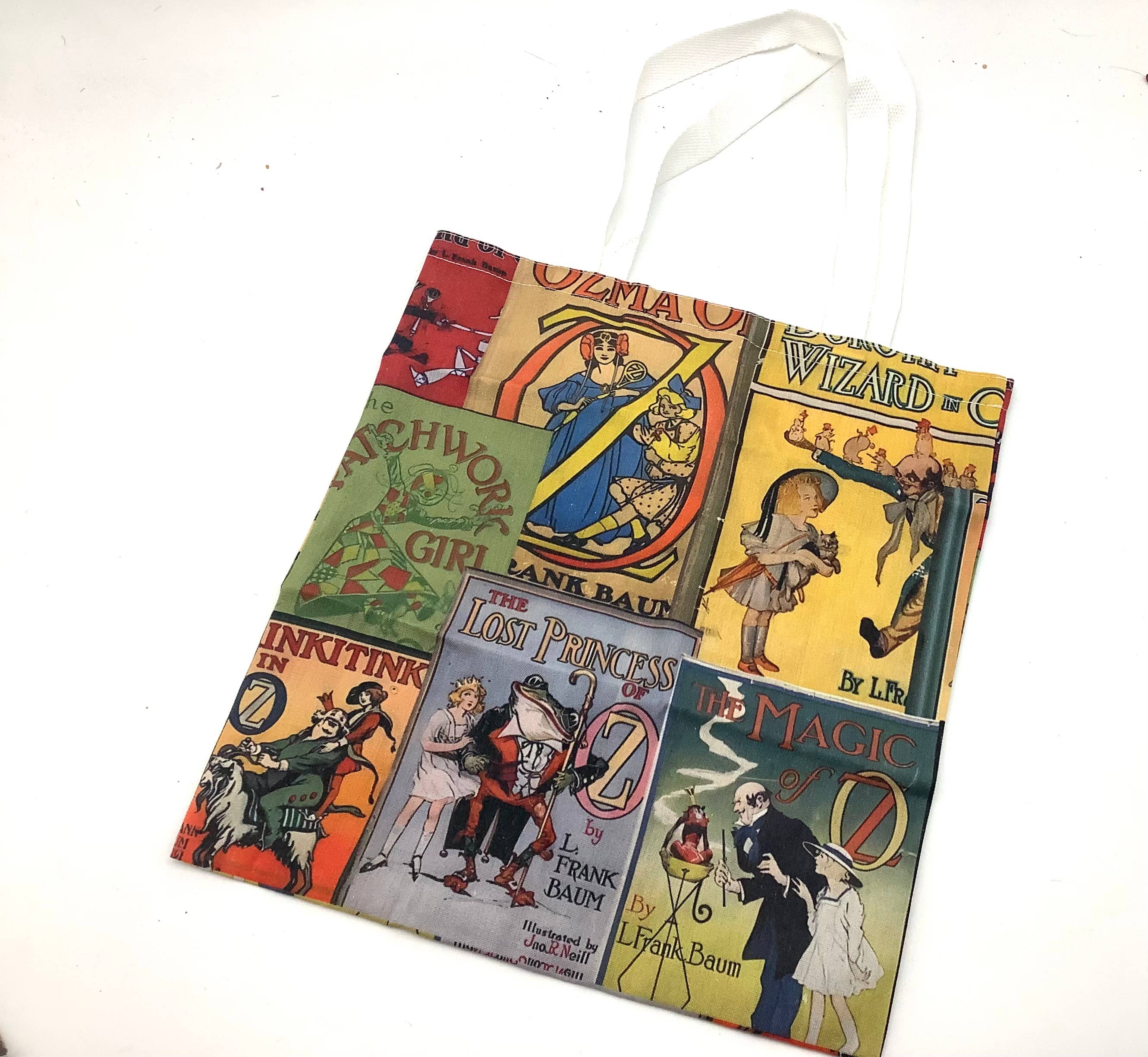 All Little Cute Things - Wholesale Tote Bag - Women's - Canvas Tote Bag, Vintage Classic Books Grocery Shopping 4