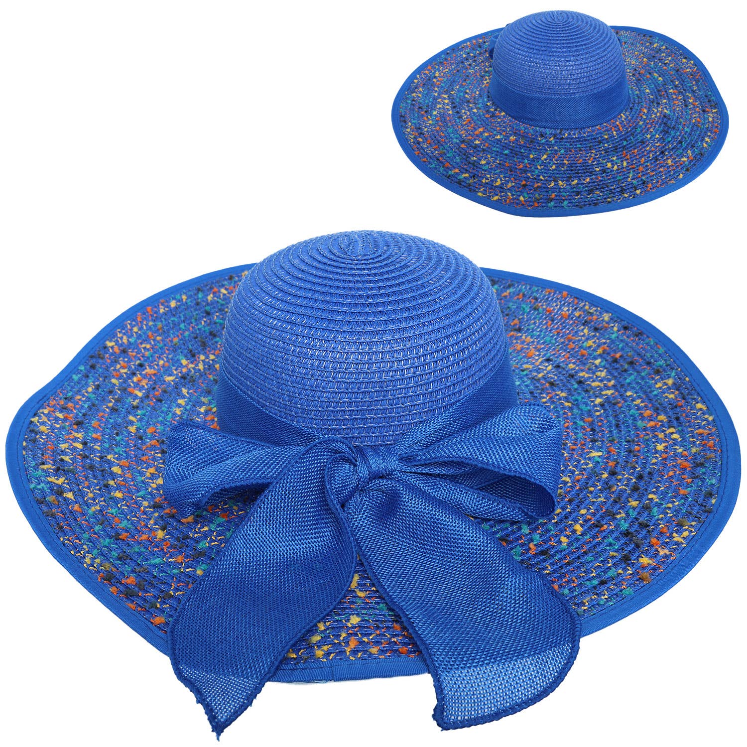 SP Sophia Collection - Wholesale Straw Hat - Women's - Floppy Oversized Wide Brim Straw Woven Sun Hat 6
