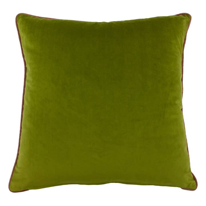 Mika Leopard Cushion Rose Pink/Green for wholesale on Faire1