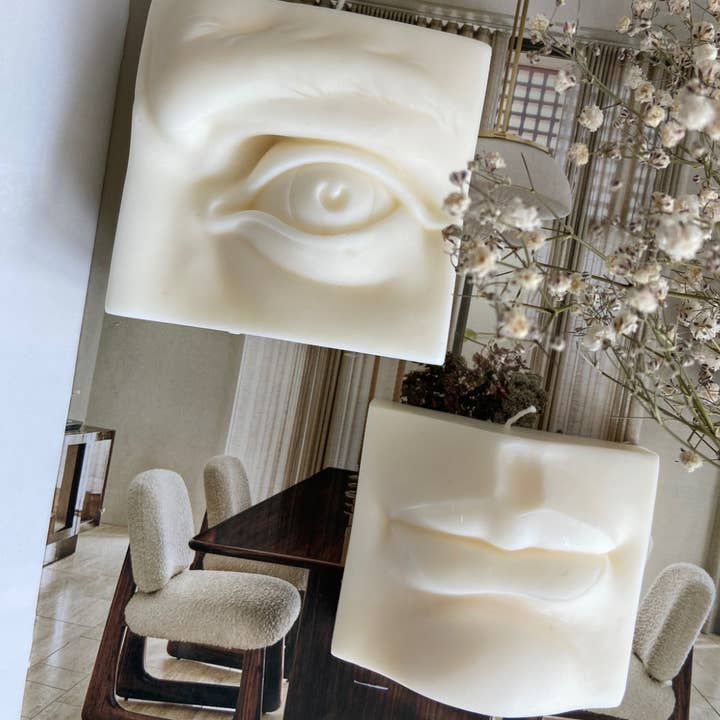 Modern Art Sculpture Aesthetic Candle Decor for wholesale by Avenoir Odorem