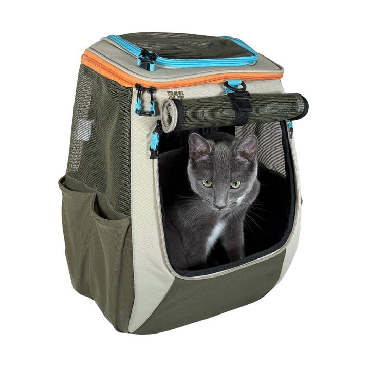 "The Navigator" Earth Convertible Cat Backpack - For Adventurous Cats and Humans for wholesale by Travel Cat Wholesale