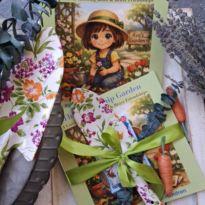 The Friendship Garden Book Gift Set for wholesale by The Boozy Bookworm Art Kits & Books