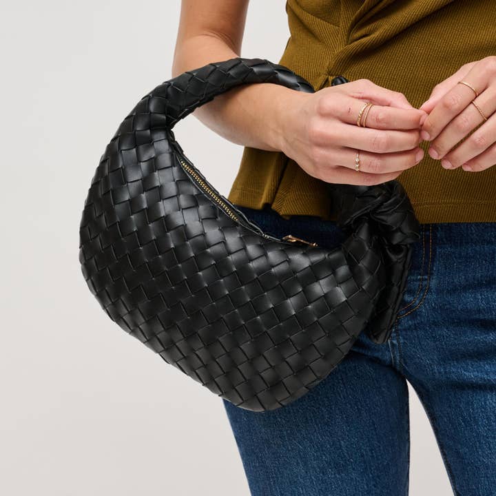 Urban Expressions - Wholesale Clutch Bag - Women's - Lizbeth Woven Knot Clutch