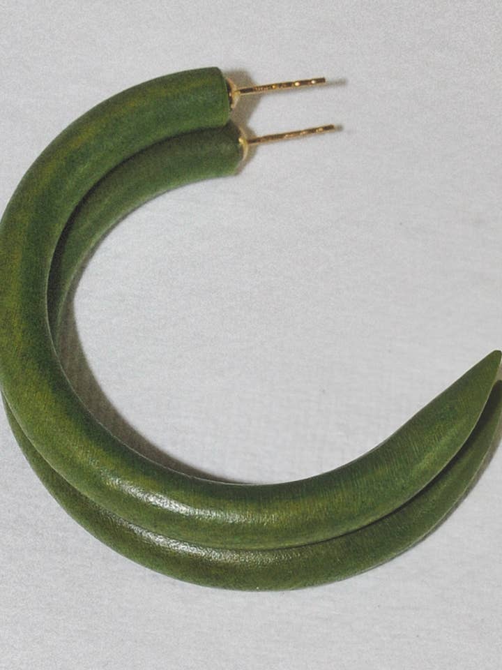 Aro pequeno verde-oliva por atacado de BINKY AND LULU