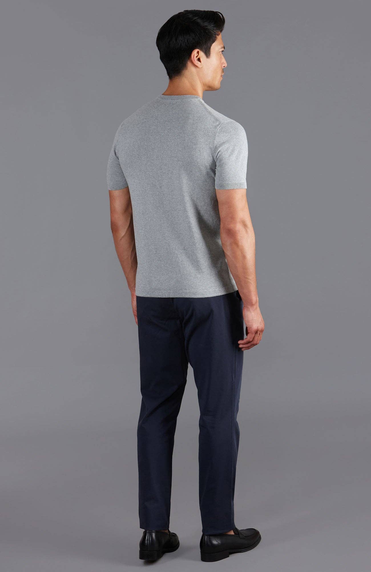 Paul James Knitwear - Wholesale T-Shirt - Men's - Mens Ultra Fine Cotton Knitted T-Shirt35