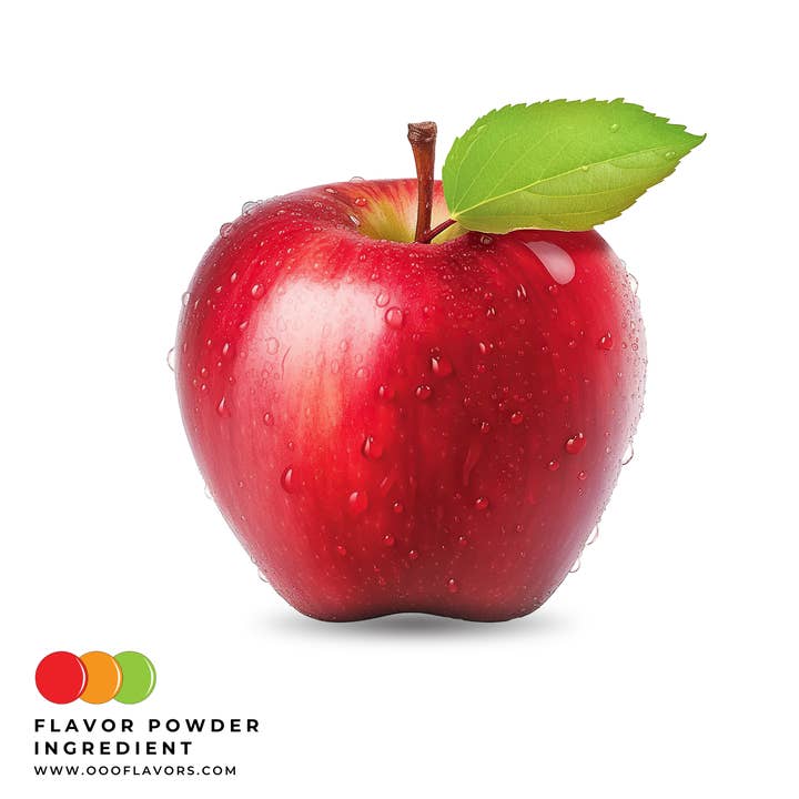 Poudre de saveur Pomme (Rouge) pour la vente par OOOFlavors.com