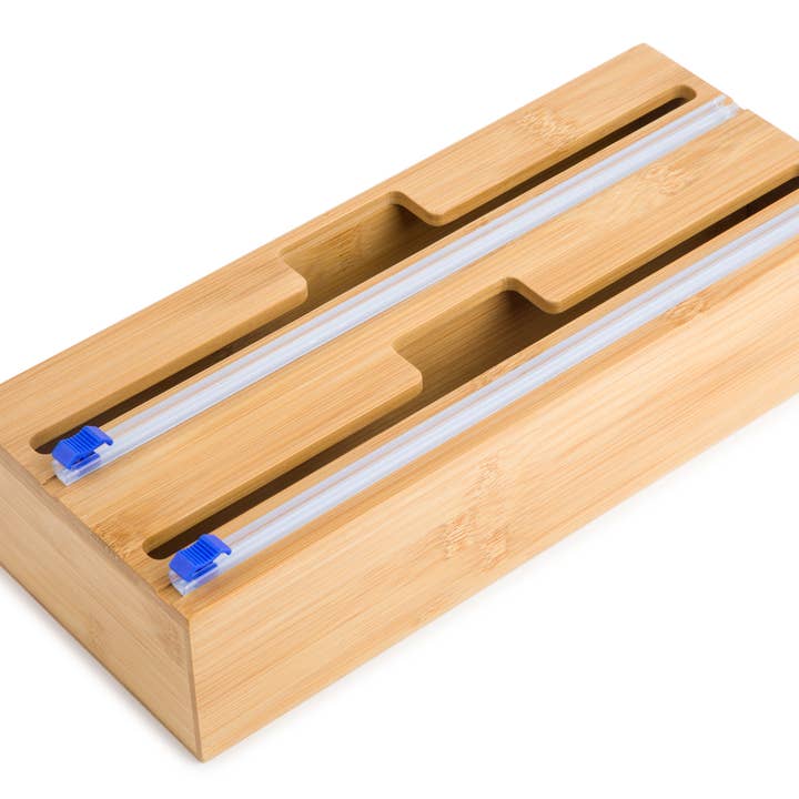 Core Home - Wholesale Kitchen Storage/Organizer - Bamboo Foil and Plastic Wrap Organizer