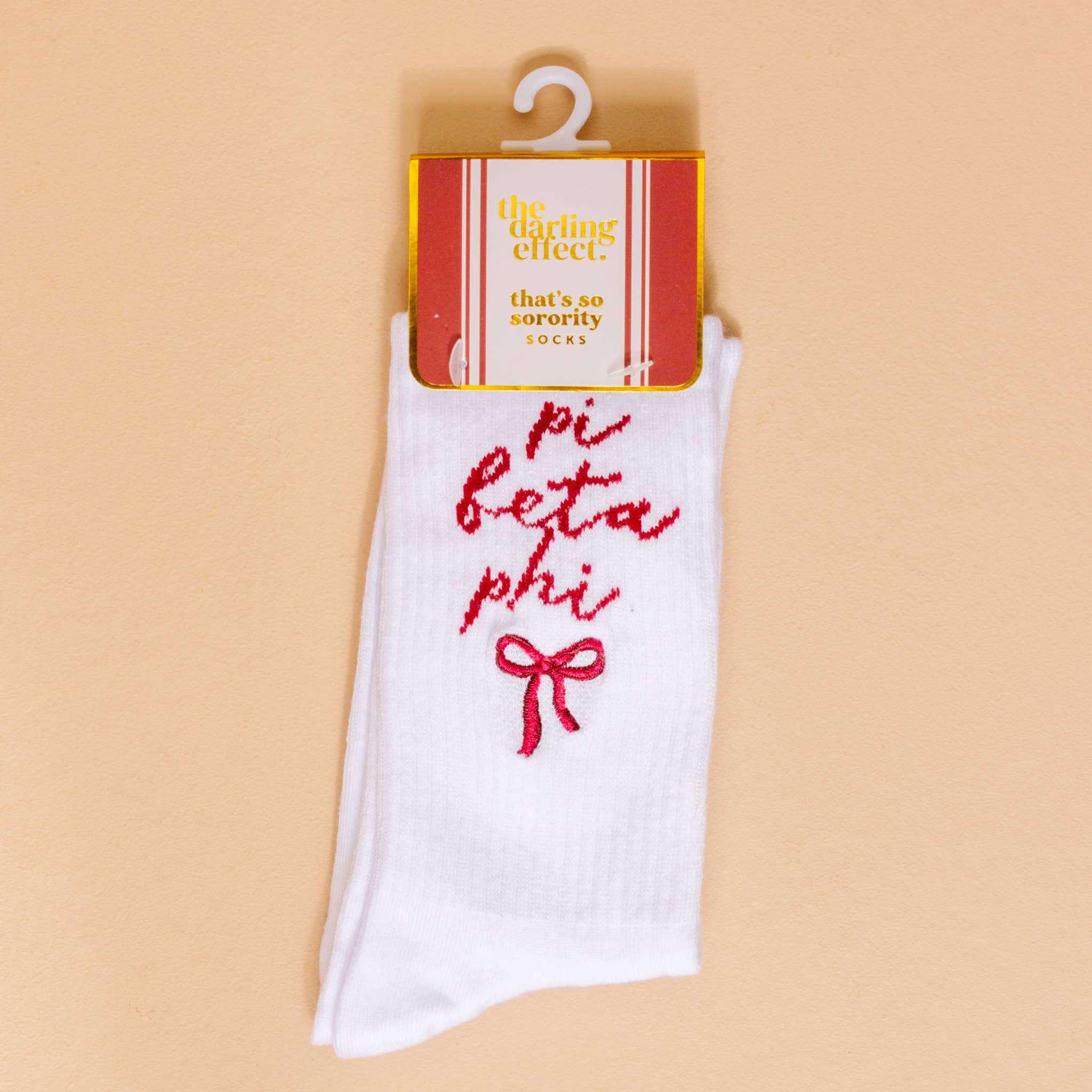 The Darling Effect - Vente Porte-clés – femme - Chaussettes montantes brodées de sororité14